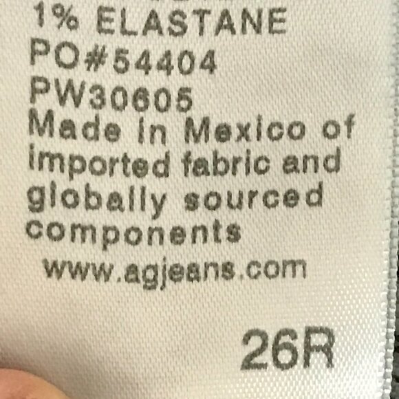 AG Adriano Goldschmied Farrah High Rise Skinny Jeans Women size 26R Blue Denim - Picture 5 of 12